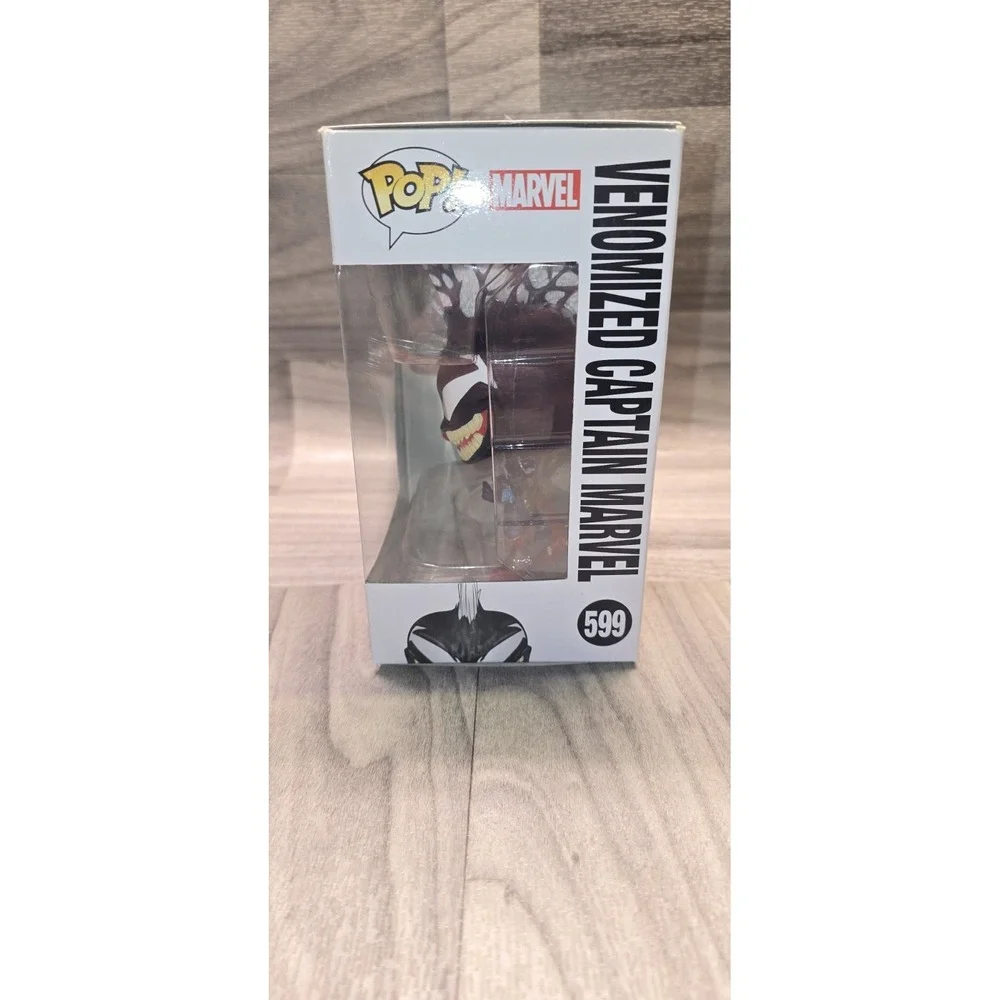 Funko Pop! Marvel -Spider-Man: Maximum Venom - Venomized Captain Marvel #599